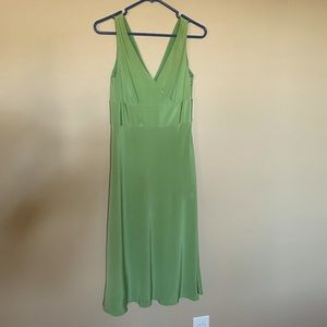 J. Crew Sophia dress grass green size 4